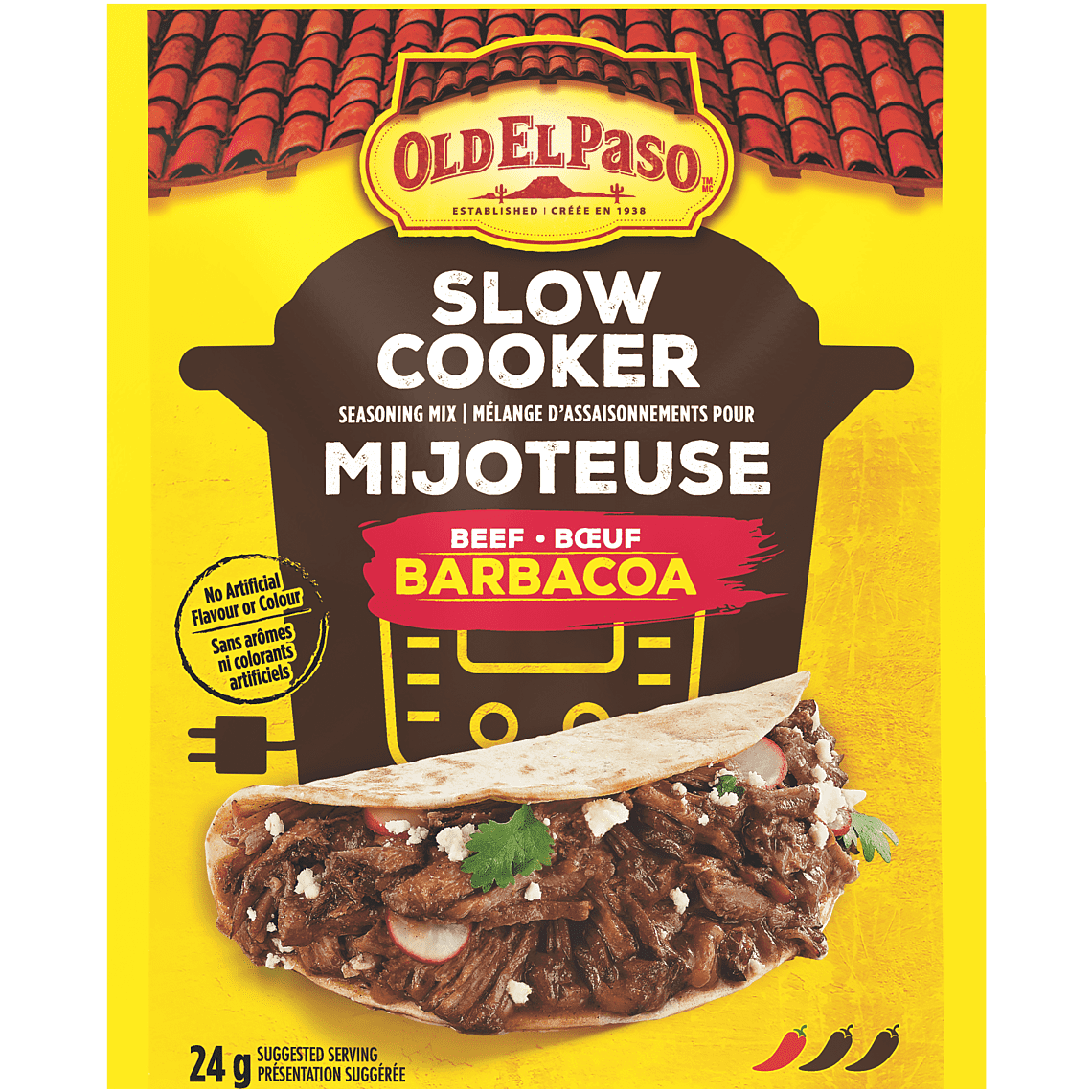 Barbacoa Slow Cooker Seasoning Mix Old El Paso
